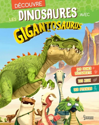 Découvre les dinosaures avec Gigantosaurus - Jonny Duddle - LAROUSSE