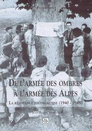 Armée des ombres à l'armée des Alpes (De l')