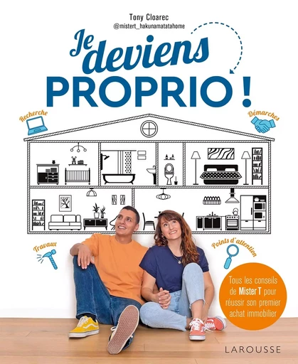 Je deviens proprio ! - Tony Cloarec - LAROUSSE