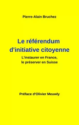 Le référendum d'initiative citoyenne