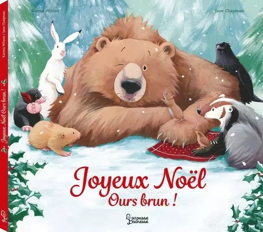 Joyeux Noël ours brun - Karma Wilson - LAROUSSE