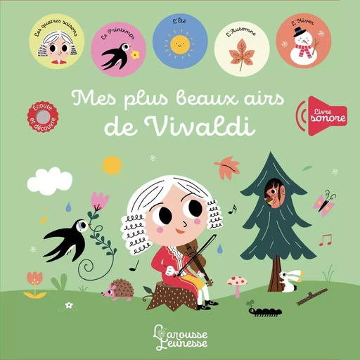 Mes plus beaux airs de Vivaldi -  - LAROUSSE