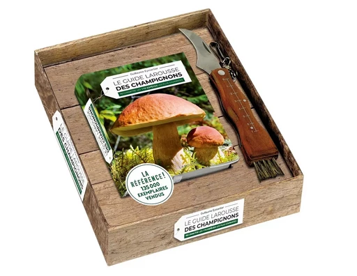 Coffret Le Larousse des champignons - Guillaume Eyssartier - LAROUSSE