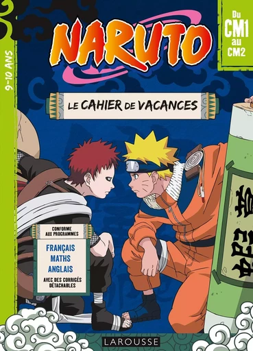 NARUTO - Cahier de vacances  du CM1 au CM2 - Sandra Lebrun - LAROUSSE