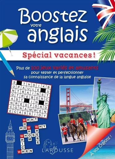 Boostez votre anglais spécial vacances ! - Jonah Wilson - LAROUSSE