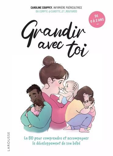 Grandir avec toi - Caroline Couppey - LAROUSSE