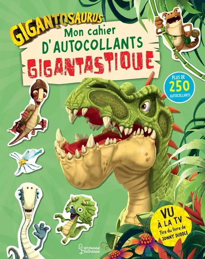 Mon cahier d'autocollants gigantastique - Jonny Duddle - LAROUSSE