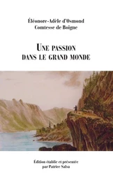 Une passion dans le grand monde