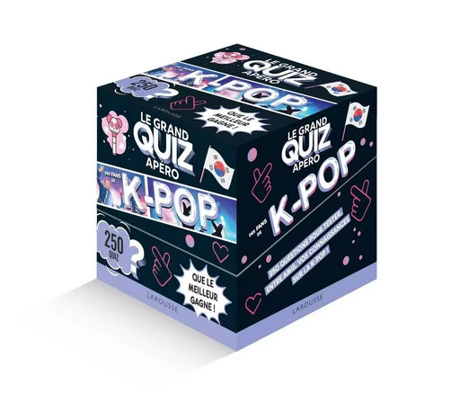 Le grand Quiz apéro fans de K-POP -  Collectif - LAROUSSE