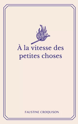 A la vitesse des petites choses - Faustine Croquison - BOOKS ON DEMAND