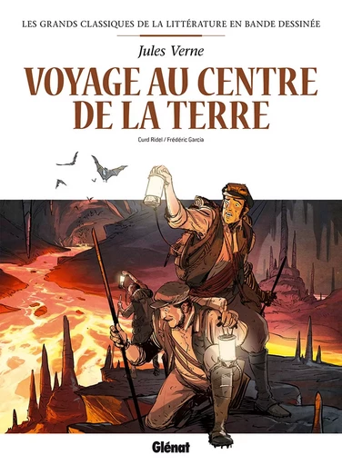 Voyage au centre de la terre en BD -  - GLENAT