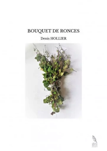 BOUQUET DE RONCES - Denis Hollier - THEBOOKEDITION