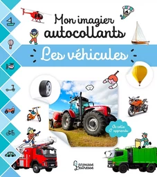 Mon imagier autocollants - Les véhicules