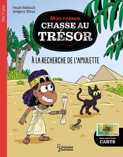 Mon roman CHASSE AU TRESOR - Paule Battault - LAROUSSE