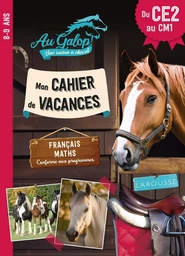 Cahier de vacances AU GALOP du CE2 au CM1