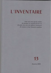 Inventaire n°13