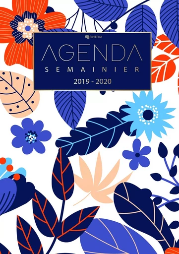 Agenda Journalier 2019 2020 - Agenda Semainier Août 2019 à Décembre 2020 Calendrier Agenda de Poche - El Fintera - BOOKS ON DEMAND