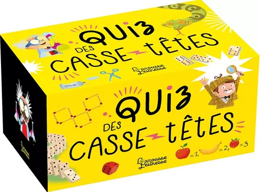 Le Quiz des casse têtes - Aurore MEYER - LAROUSSE