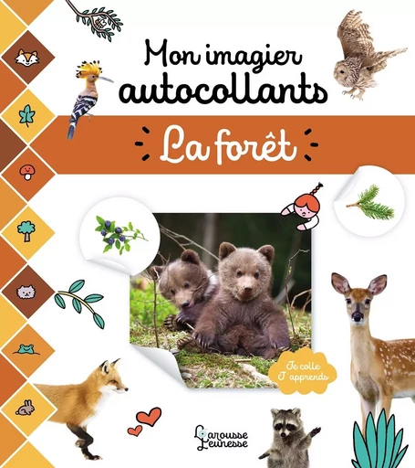 Mon imagier autocollants - La forêt -  Collectif - LAROUSSE