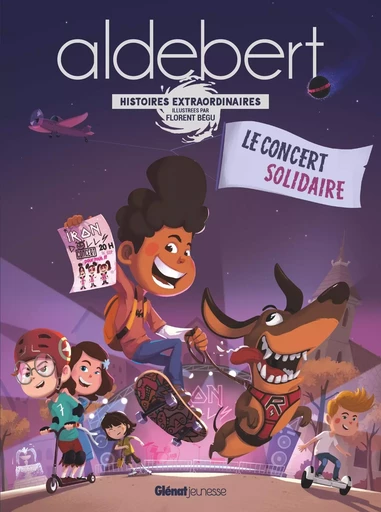 Le concert solidaire -  ALDEBERT - GLENAT JEUNESSE