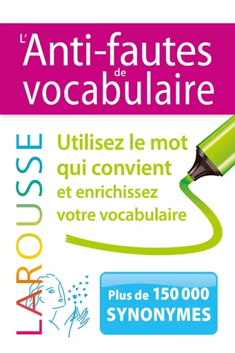 L'Anti-fautes de vocabulaire -  COLLECTIF GRF - LAROUSSE