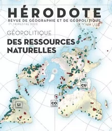 Hérodote - N° 188 Géopolitique des ressources naturelles