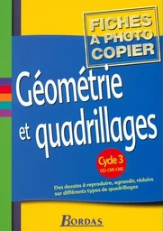 Géométrie et quadrillages Cycle 3 2002 Fiches à photocopier