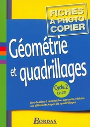 Géométrie et quadrillage Cycle 2 2003 Fiches à photocopier