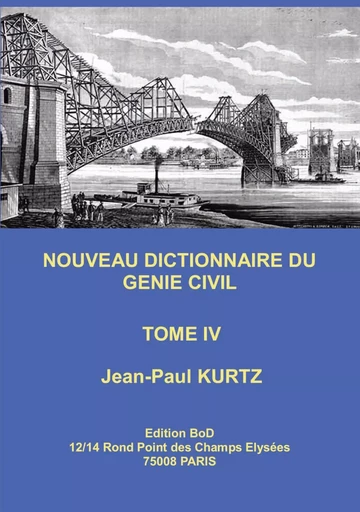 Nouveau Dictionnaire du Génie Civil - Jean-Paul Kurtz - BOOKS ON DEMAND