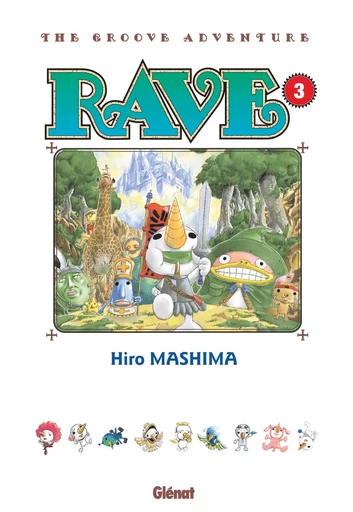 Rave - Édition originale - Tome 03 - Hiro Mashima - GLENAT