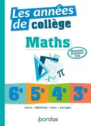 Les années de collège Maths