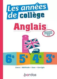 Les années de collège Anglais