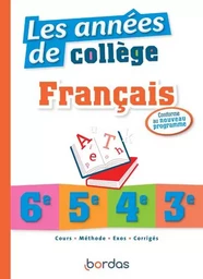 Les années de collège - Français