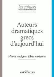 Auteurs dramatiques grecs d'aujourd'hui