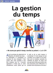 LA GESTION DU TEMPS