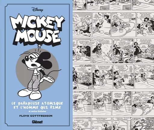 Mickey Mouse par Floyd Gottfredson N&B - Tome 09 - Floyd Gottfredson - GLENAT