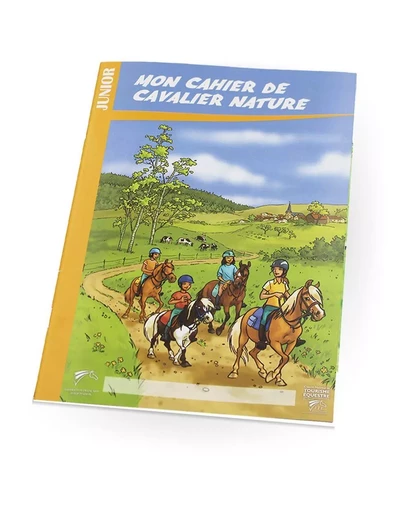 Mon cahier de cavalier nature junior -  Collectif - FFE