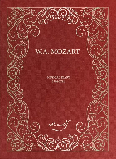 Carnet musical des partitions de Mozart (MANUSCRIT) - Wolfgang Amadeus Mozart, Albi Rosenthal, Alan Tyson - SAINTS PERES