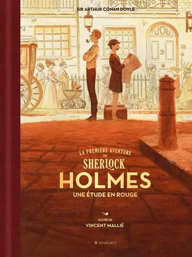 Sherlock Holmes : Une étude en rouge -  Mallié Vincent - MARGOT