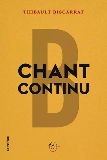 Chant continu - Thibault Biscarrat - CONSPIRATION