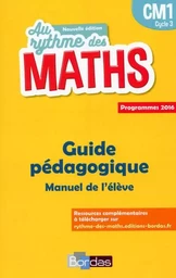 Au Rythme des maths CM1 2017 Livre du maître du manuel