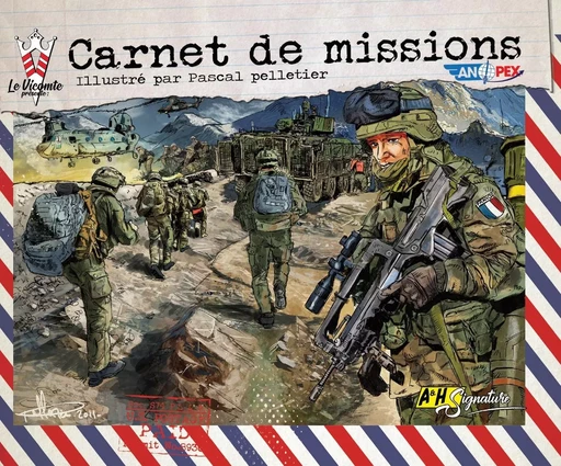 Carnet de missions - Pascal PELLETIER - A ET H