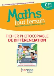 Maths tout terrain CE1 2020 Fichier photocopiable de différenciation