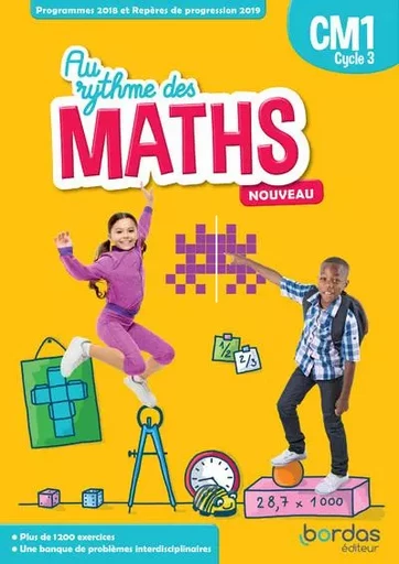 Au Rythme des maths CM1 2020 Fichier élève -  - Bordas