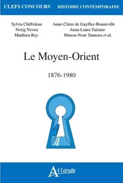 Le moyen orient - 1876-1980