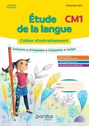 Enquêtes au... - Etude de la langue CM1 - 2022 - Cahier - élève