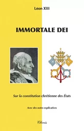 Immortale dei : lettre encyclique : sur la constitution chrétienne des états