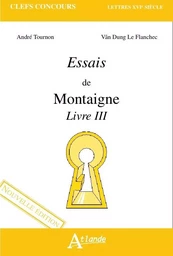 Les essais de Montaigne livre III