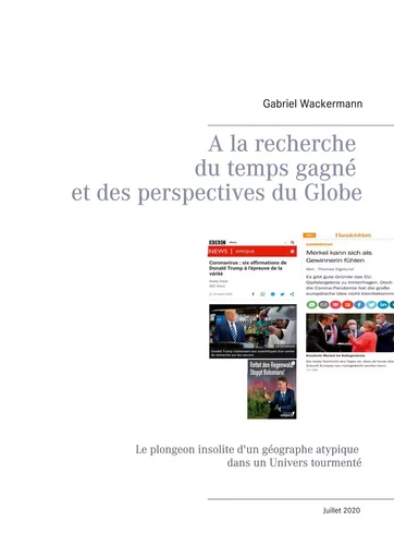 A la recherche du temps gagne  et des perspectives du Globe - Gabriel Wackermann - BOOKS ON DEMAND