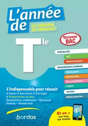 L'Année de Tle Spécialités Maths SVT + option Maths expertes + enseignements communs